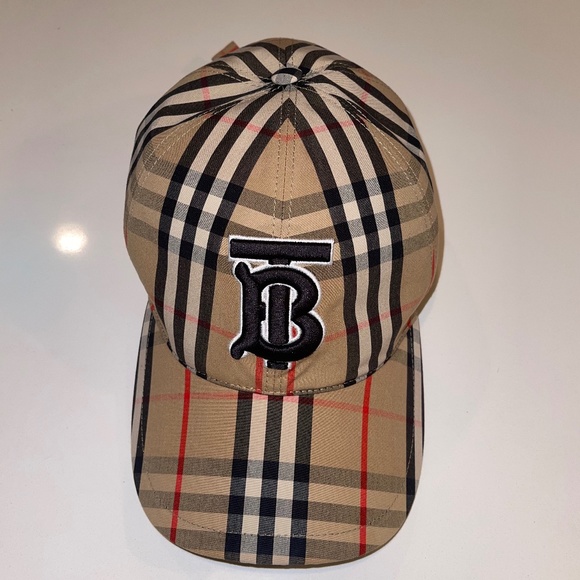 【関税＆送料込み】Burberry Vintage Check Motif Baseball Ca Burberry Vintage Check Baseball Cap | Neutrals | FARFETCH